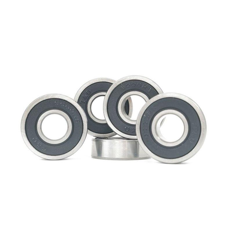 6000RS Cruach Carbóin Rubber Dúbailte Séalaithe Imthacaí Ball Groove Deep