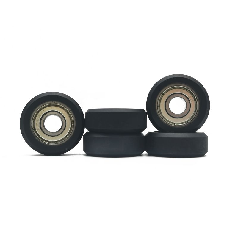 PU60830-11 Clúdach Plaisteach Gan Torann PU PU Domhain Groove Ball Bearings